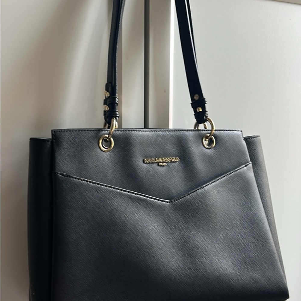 Karl Lagerfeld black purse